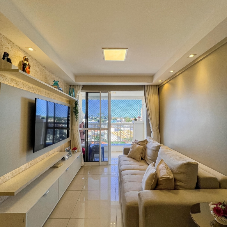 Parc du Soleil Cambeba | Apto 2 Suítes com Varanda e Lazer Clube