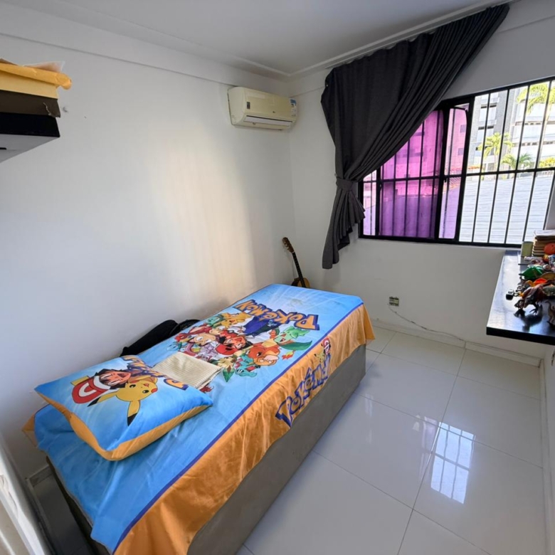 Apartamento à Venda no Meireles | 3 Quartos | Condomínio com Água e Gás