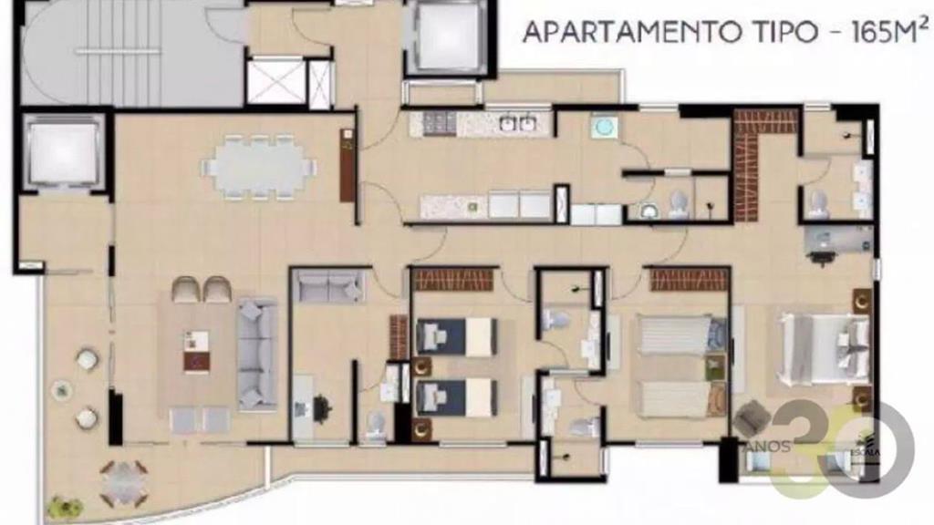 Ávila Condominium Cocó | 1 por Andar Porteira Fechada 165m²