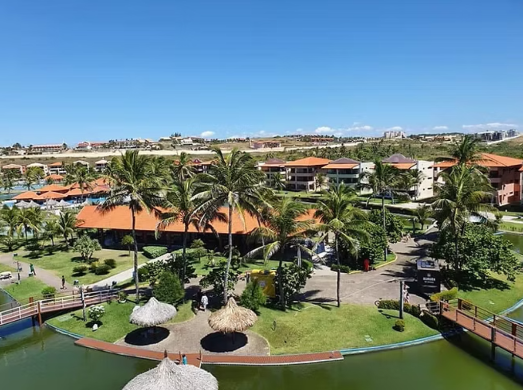 Apto Aquaville Resort Porto das Dunas | 98m² 3 Suítes + DCE