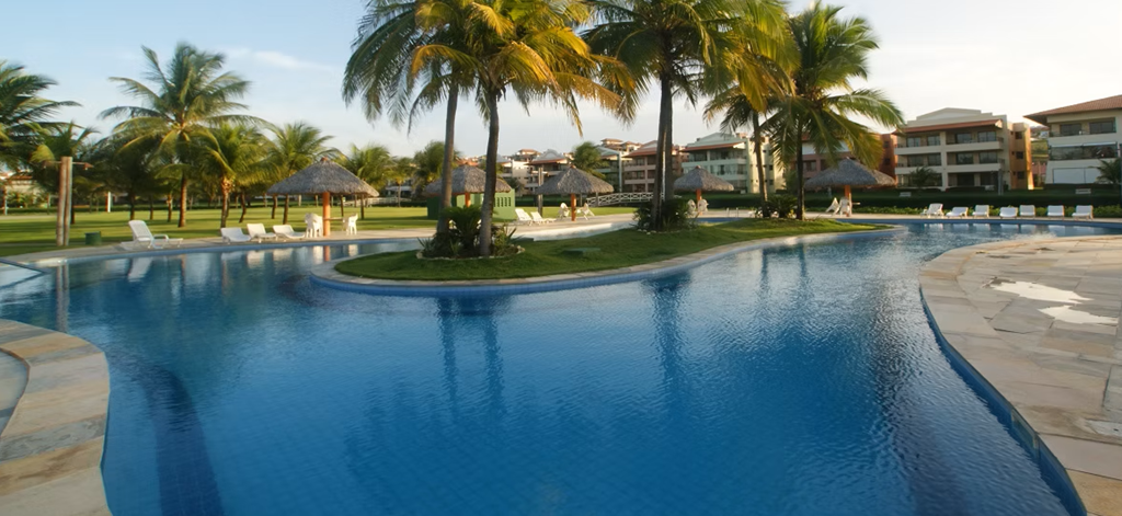 Apto Aquaville Resort Porto das Dunas | 98m² 3 Suítes + DCE