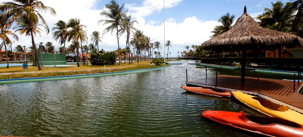 Apto Aquaville Resort Porto das Dunas | 98m² 3 Suítes + DCE