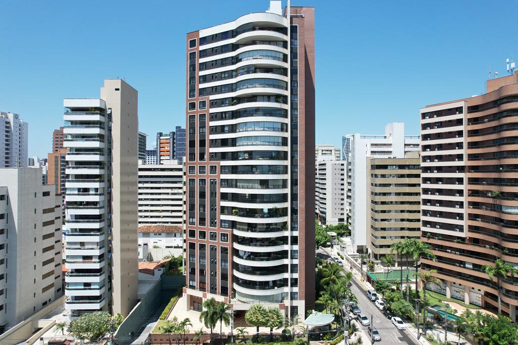 Vista urbana do Meireles em Fortaleza